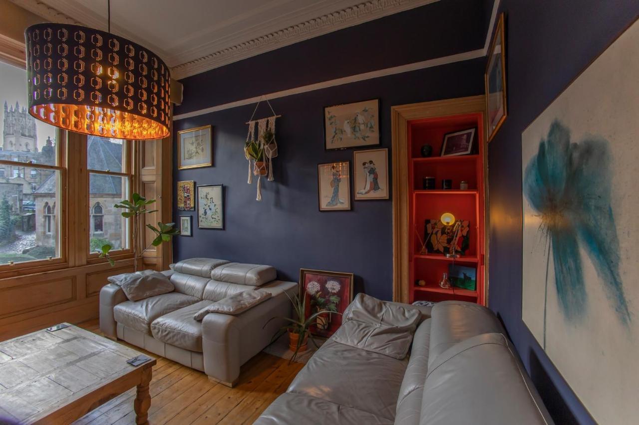 2 Bed In Great Location 15-20 Minutes Walk To Sec Daire Glasgow Dış mekan fotoğraf